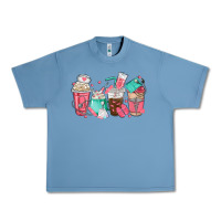 Pebble Blue nurse coffee cups Urban Heavy Tee - texasbilliewilder