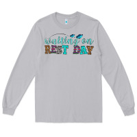 Moon Dust waiting on rest day Long Sleeve Tee - HRA Design Shop