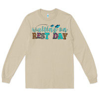 Mushroom waiting on rest day Long Sleeve Tee - HRA Design Shop