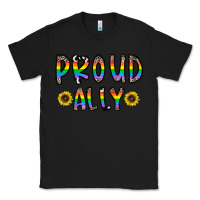 Black proud ally Classic Tee - CowhideDigitalArt