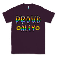 Plum proud ally Classic Tee - CowhideDigitalArt