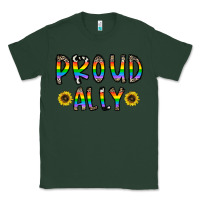 Sports Green proud ally Classic Tee - CowhideDigitalArt