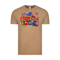 Vintage Coffee all american teacher Vintage Tee - texasbilliewilder