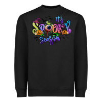 Black It's spooky season Heavyweight Sweatshirt - RanaPortraitStore