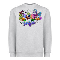 Heather Grey It's spooky season Heavyweight Sweatshirt - RanaPortraitStore