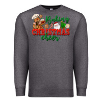 Charcoal Heather Baking Christmas cheer Premium Sweatshirt - NancyCooperArtShop