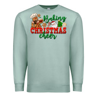 Seafoam Baking Christmas cheer Premium Sweatshirt - NancyCooperArtShop