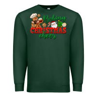 Sports Green Baking Christmas cheer Premium Sweatshirt - NancyCooperArtShop