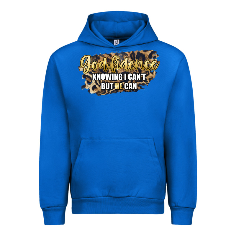 God Fidence Knowing I Can't But He Can Urban Hoodie by Artiststas | Teevron