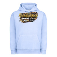 Pigment Grape Ice god fidence knowing i can't but he can Urban Hoodie - Artiststas