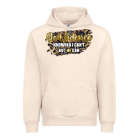 Sandshell god fidence knowing i can't but he can Urban Hoodie - Artiststas