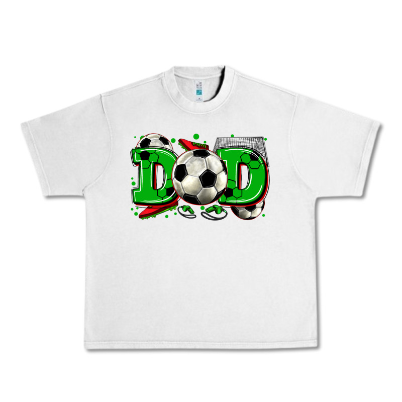 Dad Soccer Urban Heavy Tee by Zillion Design Studio | Teevron