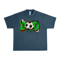Midnight Navy dad soccer Urban Heavy Tee - Zillion Design Studio