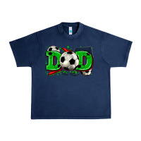 Navy dad soccer Urban Heavy Tee - Zillion Design Studio