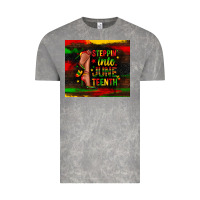 Cloud Rock steppin into juneteenth Vintage Tee - Zillion Design Studio
