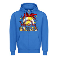 True Royal busy raising ballers Zipper Hoodie - Artiststas