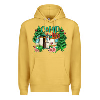 Antique Gold camp life Premium Hoodie - MaliasSmallBusiness