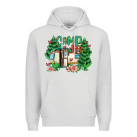 Dove Grey camp life Premium Hoodie - MaliasSmallBusiness