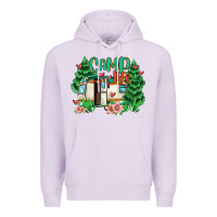 Lilac camp life Premium Hoodie - MaliasSmallBusiness