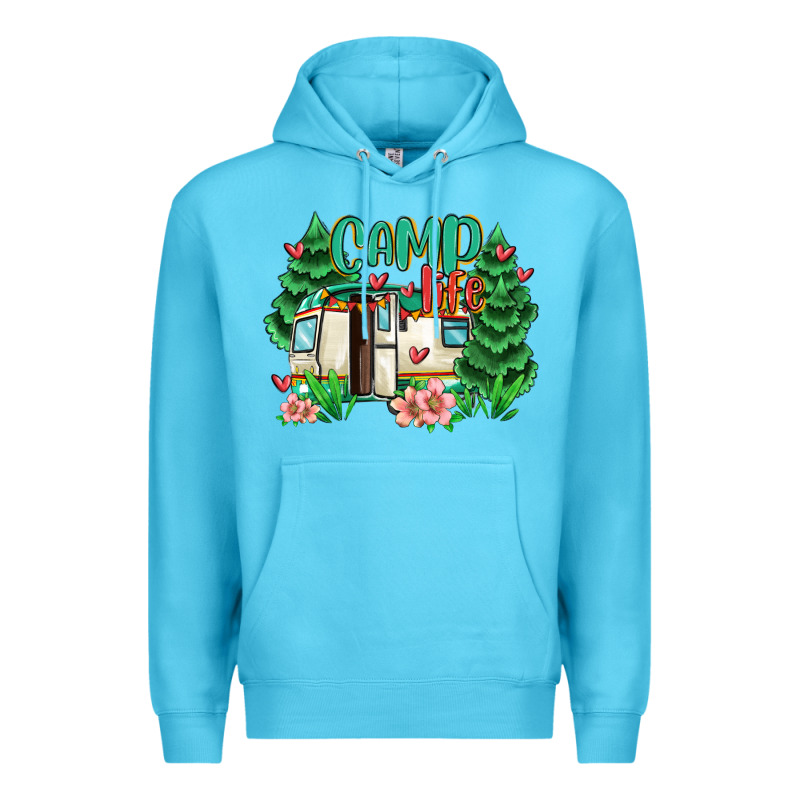 Camp Life Premium Hoodie by MaliasSmallBusiness | Teevron