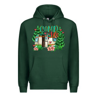 Sports Green camp life Premium Hoodie - MaliasSmallBusiness
