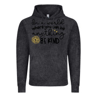 Vintage Black be kind Vintage Hoodie - Unal Design