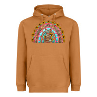Meerkat western easter rainbow Heavyweight Hoodie - Jasminsmagicworld