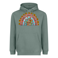 Western Easter Rainbow Heavyweight Hoodie | Teevron