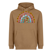 Toasted Coconut western easter rainbow Heavyweight Hoodie - Jasminsmagicworld