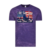 Cloud Purple all gave some some gave all tbw Vintage Tee - texasbilliewilder
