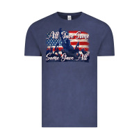 Vintage Denim all gave some some gave all tbw Vintage Tee - texasbilliewilder