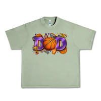 Oil Green dad basketball Urban Heavy Tee - Zillion Design Studio