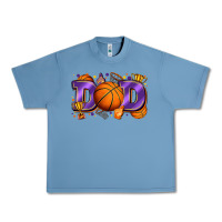 Pebble Blue dad basketball Urban Heavy Tee - Zillion Design Studio