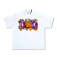 White dad basketball Urban Heavy Tee - Zillion Design Studio
