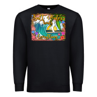Black salt water heals everything Premium Sweatshirt - Jasminsmagicworld