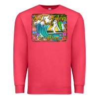 Cardinal salt water heals everything Premium Sweatshirt - Jasminsmagicworld