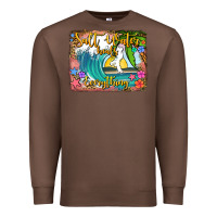 Chestnut salt water heals everything Premium Sweatshirt - Jasminsmagicworld
