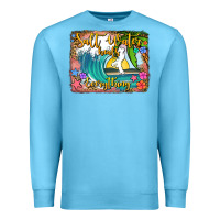 Ocean Blue salt water heals everything Premium Sweatshirt - Jasminsmagicworld