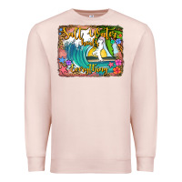 Pale Pink salt water heals everything Premium Sweatshirt - Jasminsmagicworld