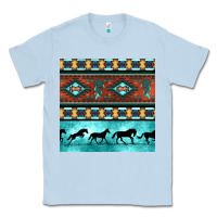 Native American Aztec Seamless Pattern Classic Tee | Teevron
