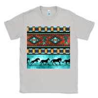 Moon Dust native american aztec seamless pattern Classic Tee - BundleAndBundleShop