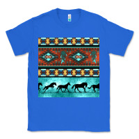 True Royal native american aztec seamless pattern Classic Tee - BundleAndBundleShop