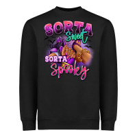 Black Sorta sweet sorta spooky sneaker and heel afro wom Heavyweight Sweatshirt - RanaPortraitStore