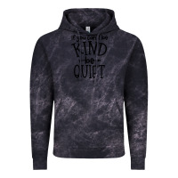 Cloud Black kind be quiet Vintage Hoodie - Unal Design