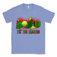 Colony Blue tis the season christmas with tennis ball and tree cookie Classic Tee - FaDigitalArtStudio