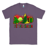 Lavender tis the season christmas with tennis ball and tree cookie Classic Tee - FaDigitalArtStudio