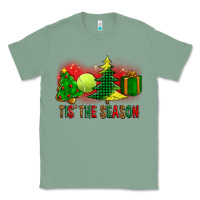 Sage tis the season christmas with tennis ball and tree cookie Classic Tee - FaDigitalArtStudio