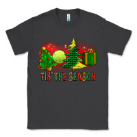 Smoke tis the season christmas with tennis ball and tree cookie Classic Tee - FaDigitalArtStudio