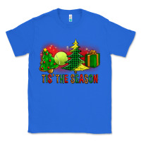 True Royal tis the season christmas with tennis ball and tree cookie Classic Tee - FaDigitalArtStudio