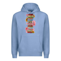 Floral Books Premium Hoodie | Teevron